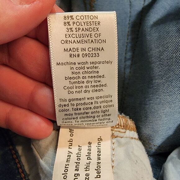 Pacsun Jeans lowrise ankle jegging super stretch distressed size 28 short - Picture 5 of 6